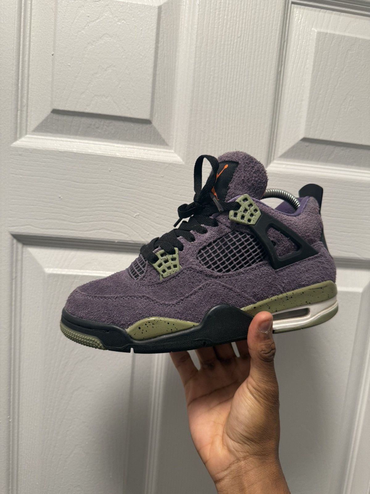 Jordan Brand Canyon Purple Jordan 4s size 7.5w/5.5men Size US 5.5 / EU 38 - 2 Thumbnail
