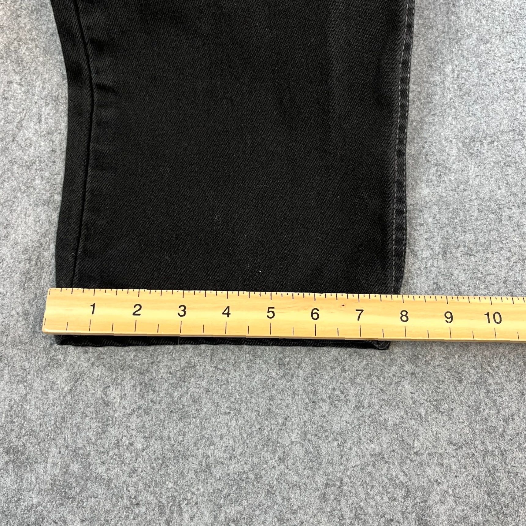 Levi's Vintage Levi's Levi 's 615 Jeans Straight 36 30 Black 90s Orange Tab Zip Fly Cotton Denim Mens Jeans 90s Theme Mens Size US 36 / EU 52 - 3 Thumbnail