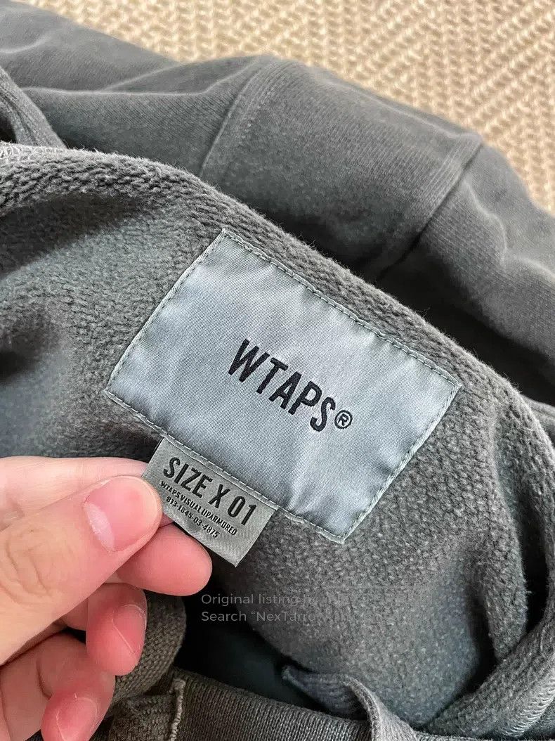 Wtaps Wtaps Batik wash heavy wash thick hooded t-shirt Size US S / EU 44-46 / 1 - 7 Thumbnail