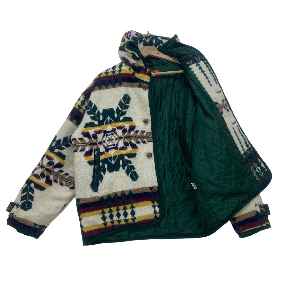 Japanese Brand Vintage Dagmont Farm Japanese Native Oversize Wool Jacket Size US S / EU 44-46 / 1 - 2 Thumbnail