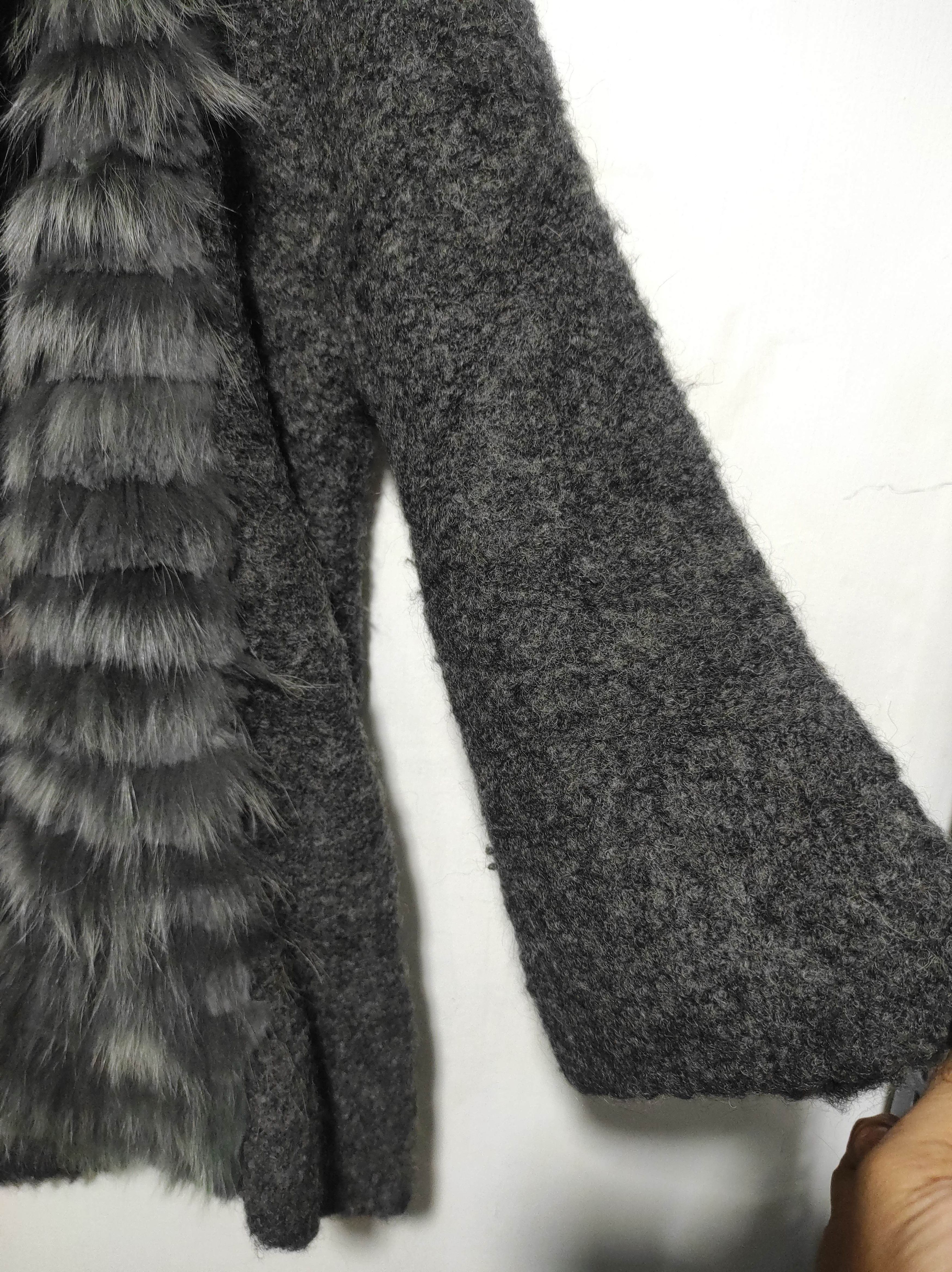 If Six Was Nine Sisley Knit Fur Hoodie IfSixWasNine LGB style Size L / US 10 / IT 46 - 9 Thumbnail