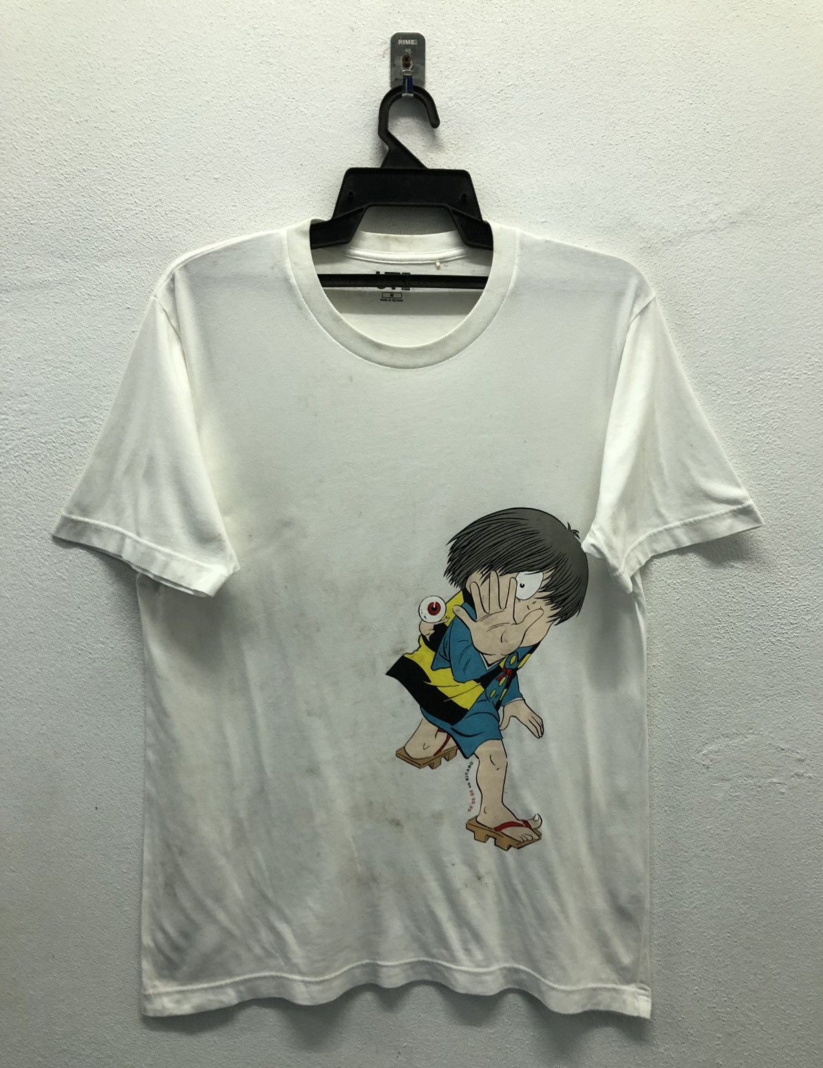 Uniqlo Vintage Uniqlo Mizuki Productions Ge Ge Ge no Kitaro Shirt Size US M / EU 48-50 / 2 - 1 Thumbnail