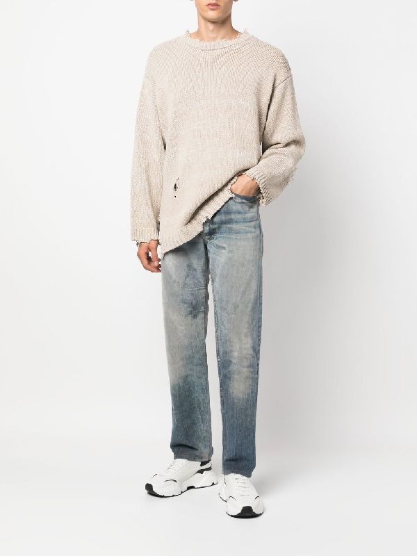 Diesel o1mle1025 2010 D-MACS Jeans in Blue Size US 30 / EU 46 - 2 Thumbnail