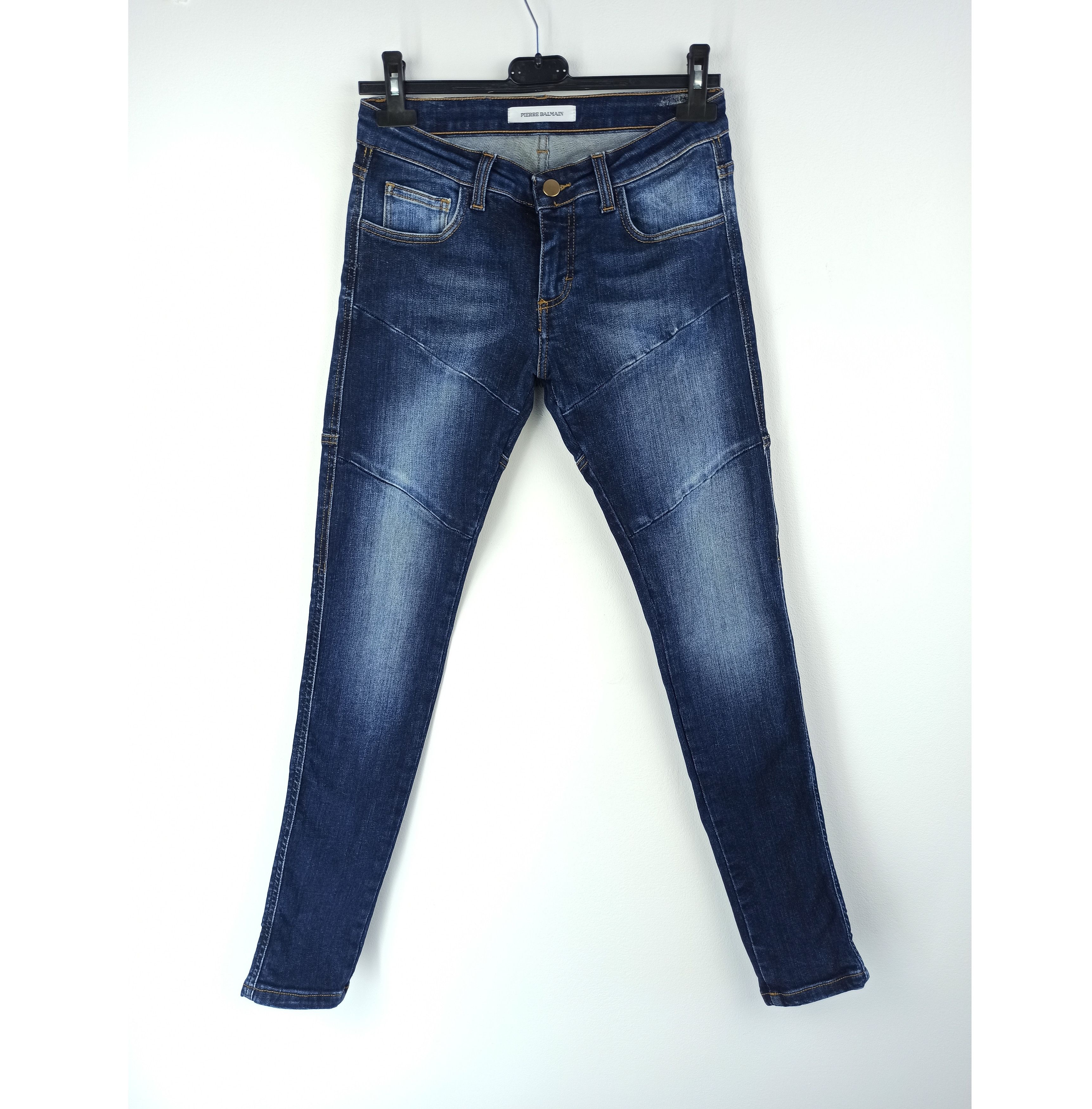 Balmain Balmain Blue Jeans Size 28" / US 6 / IT 42 - 1 Thumbnail