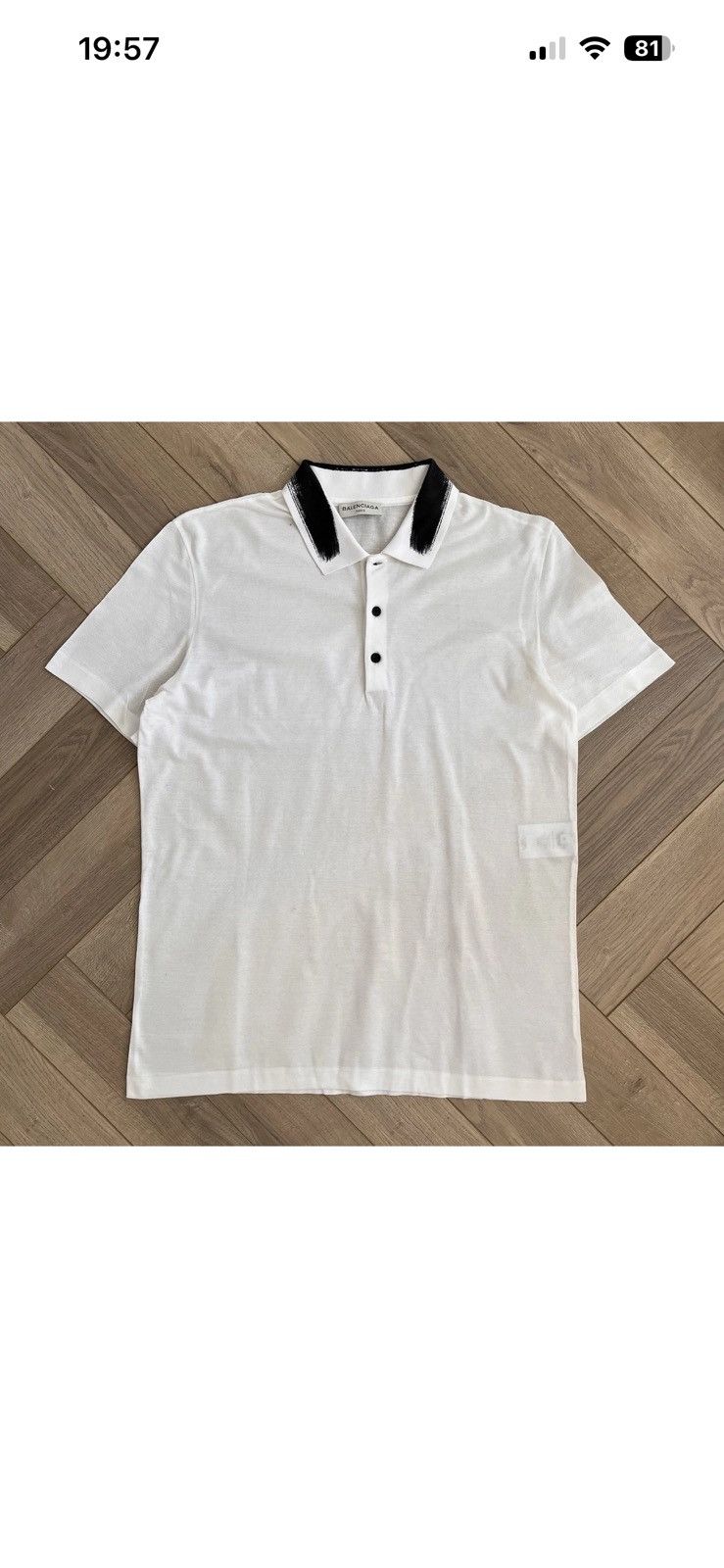 Balenciaga Balenciaga Polo Shirt Size US M / EU 48-50 / 2 - 1 Thumbnail