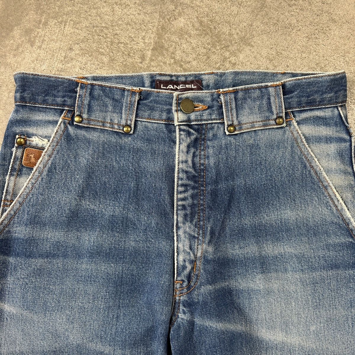 Lancel 1990s Lancel - Baggy Denim Jeans Size US 30 / EU 46 - 5 Thumbnail
