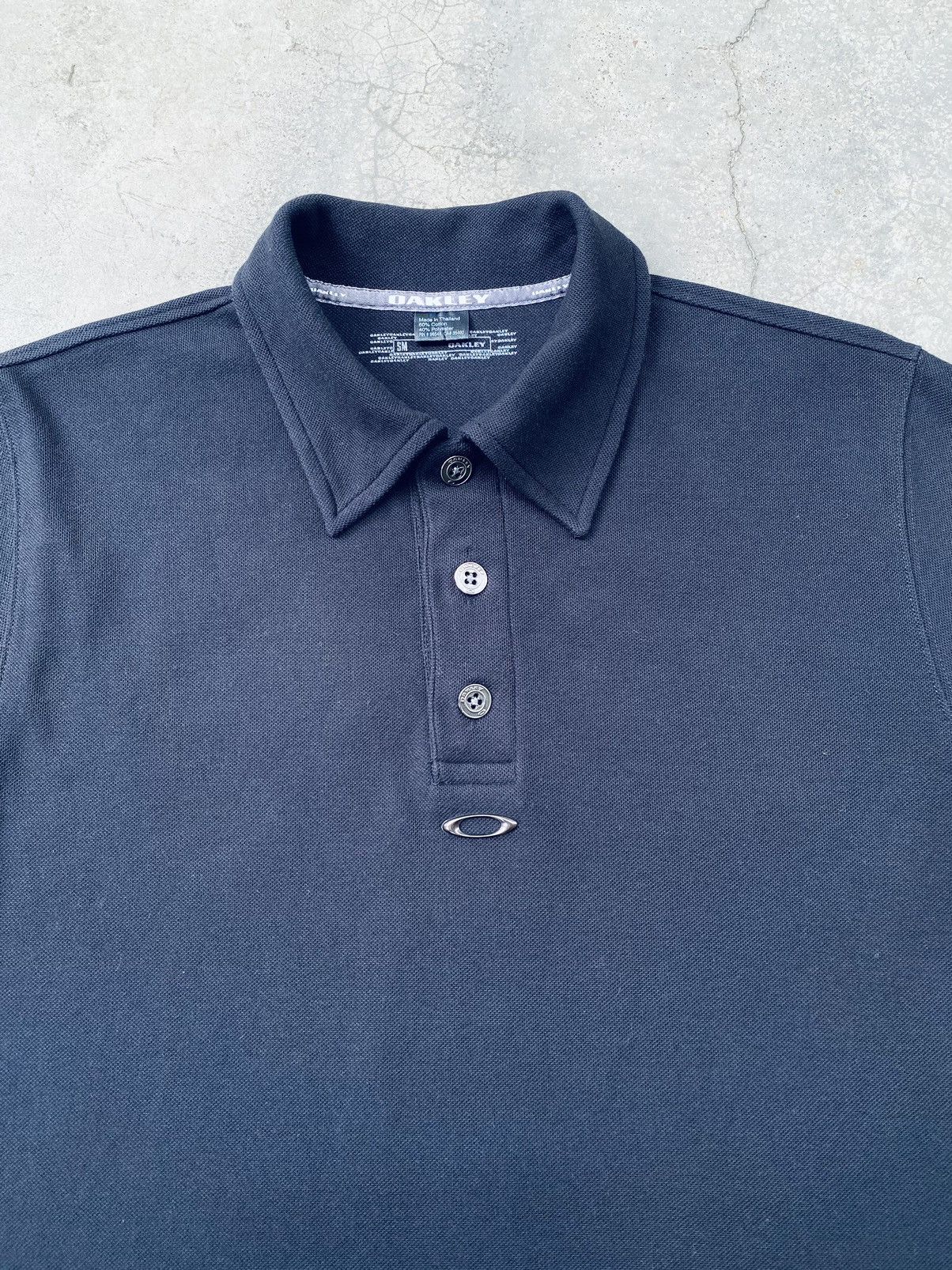 Oakley Vintage Oakley Center Logo Polo Tees Size US M / EU 48-50 / 2 - 5 Thumbnail