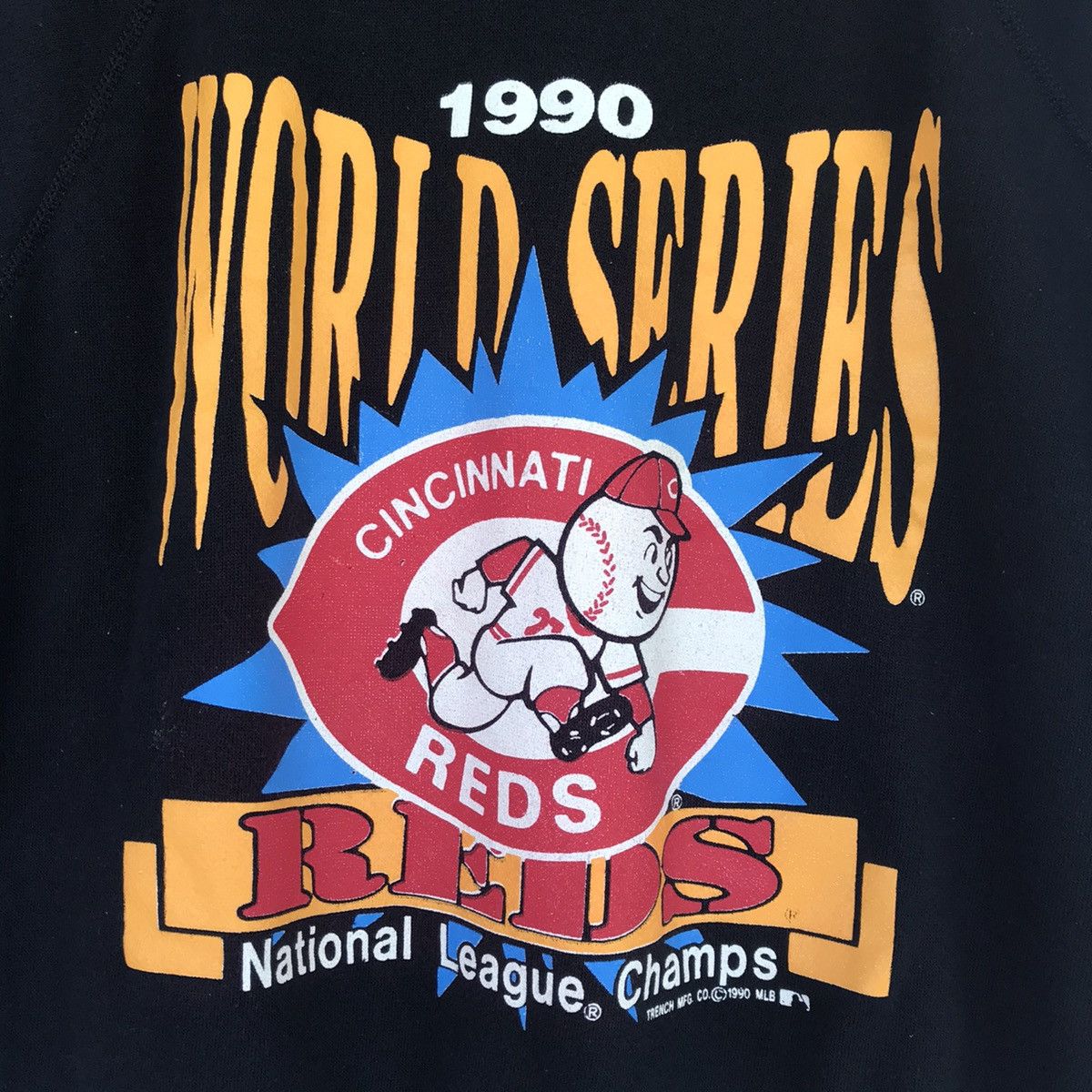 NFL Vintage 90’s Nfl world series CINCINNATI REDS sweatshirt Size US M / EU 48-50 / 2 - 5 Thumbnail