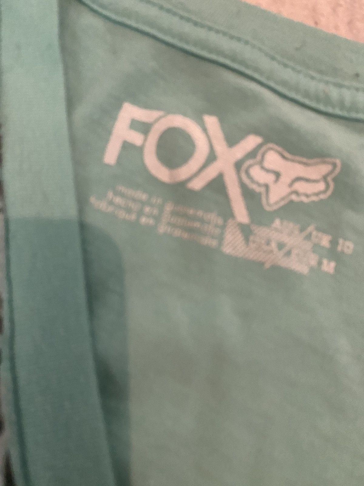 Fox Racing FOX blue shirt Size M / US 6-8 / IT 42-44 - 2 Thumbnail