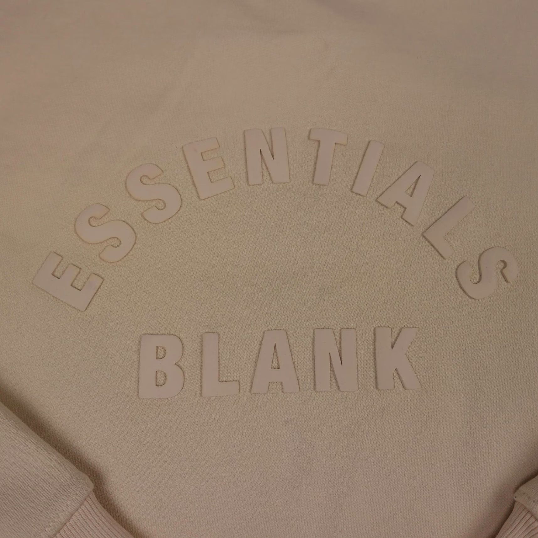 Essentials Blank Essentials Crewneck Sweatshirt Mens Medium Cream Fleece Pullover Graphic Print Beigediction Size US M / EU 48-50 / 2 - 5 Thumbnail