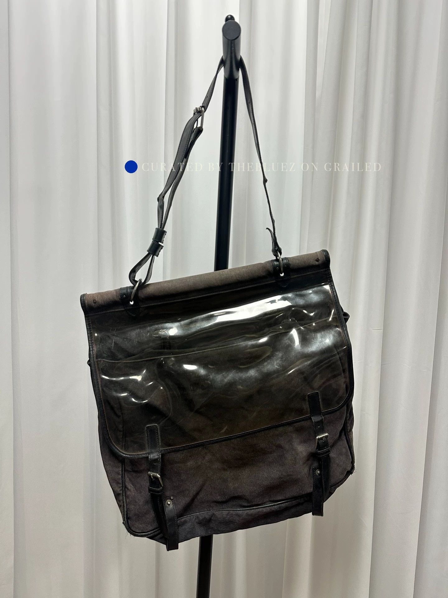 Dries Van Noten Sleek Black Two-Compartment Handbag Size ONE SIZE - 1 Thumbnail