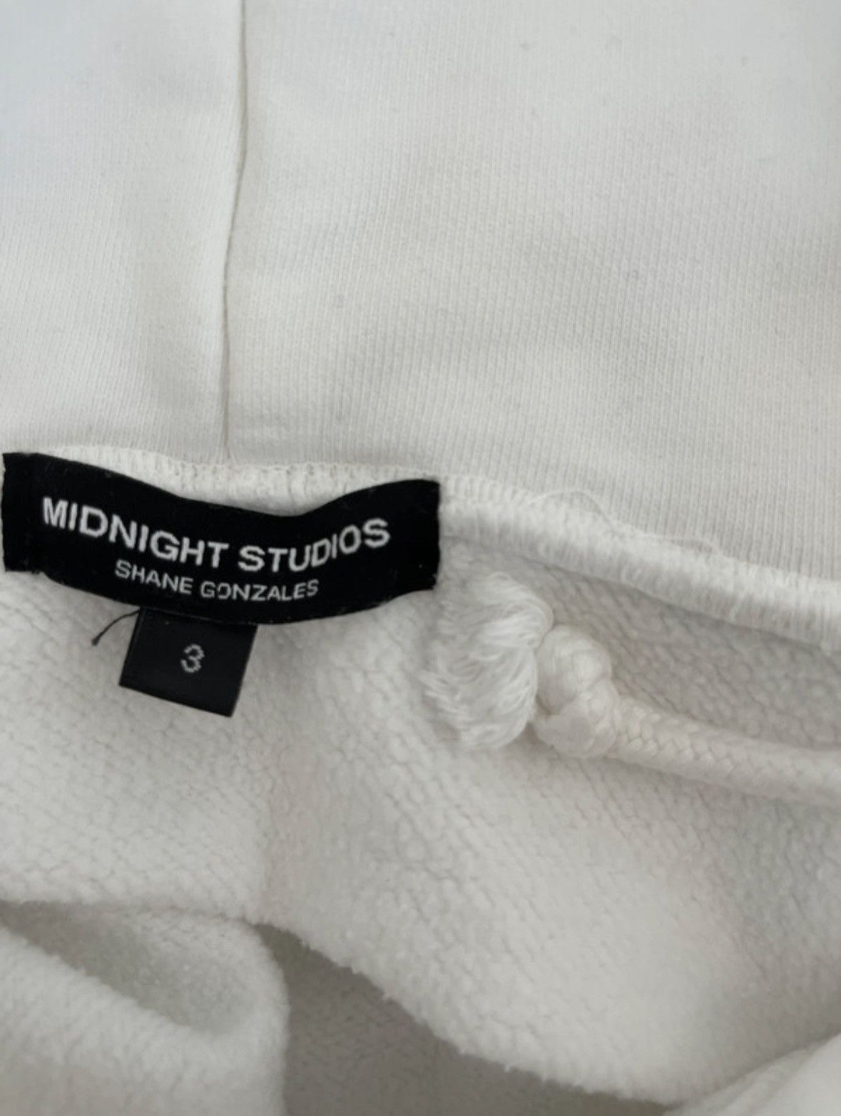 Midnight Studios Midnight Studios White Rhinestone Hoodie Size US L / EU 52-54 / 3 - 5 Thumbnail