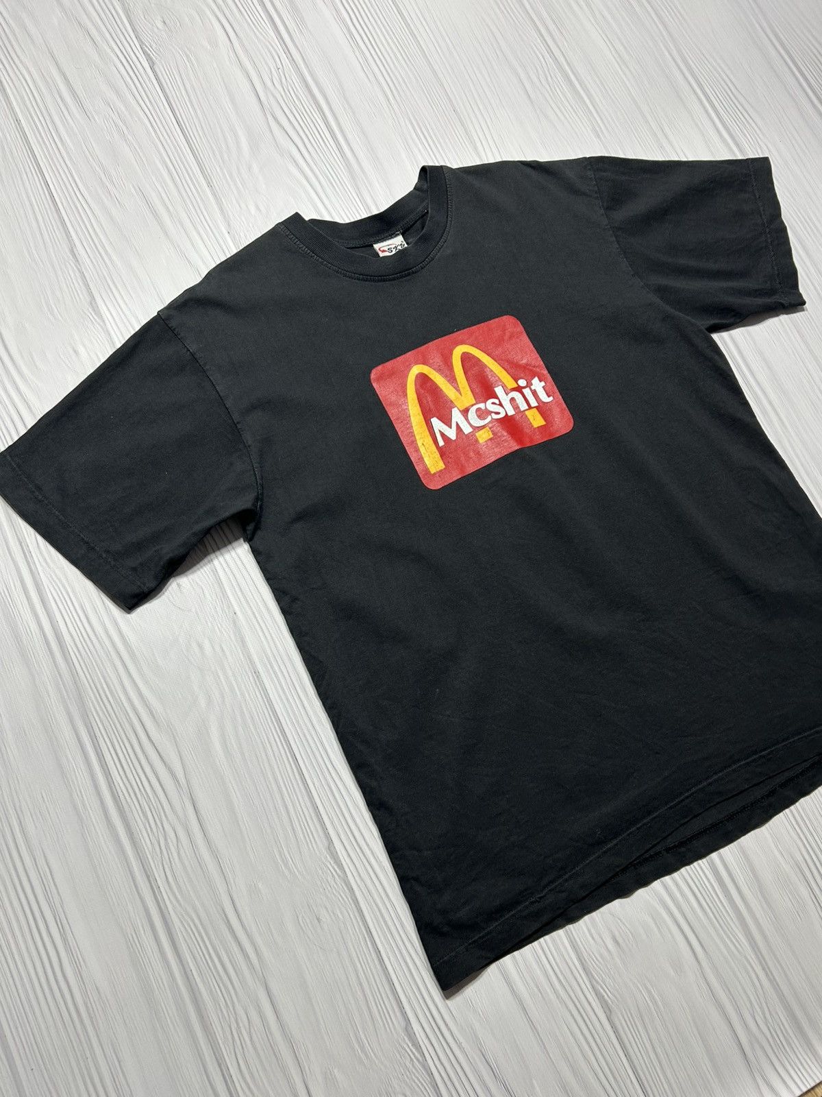 Vintage Vintage Mcshit Humor Parody T-Shirt Size XL Size US XL / EU 56 / 4 - 3 Thumbnail