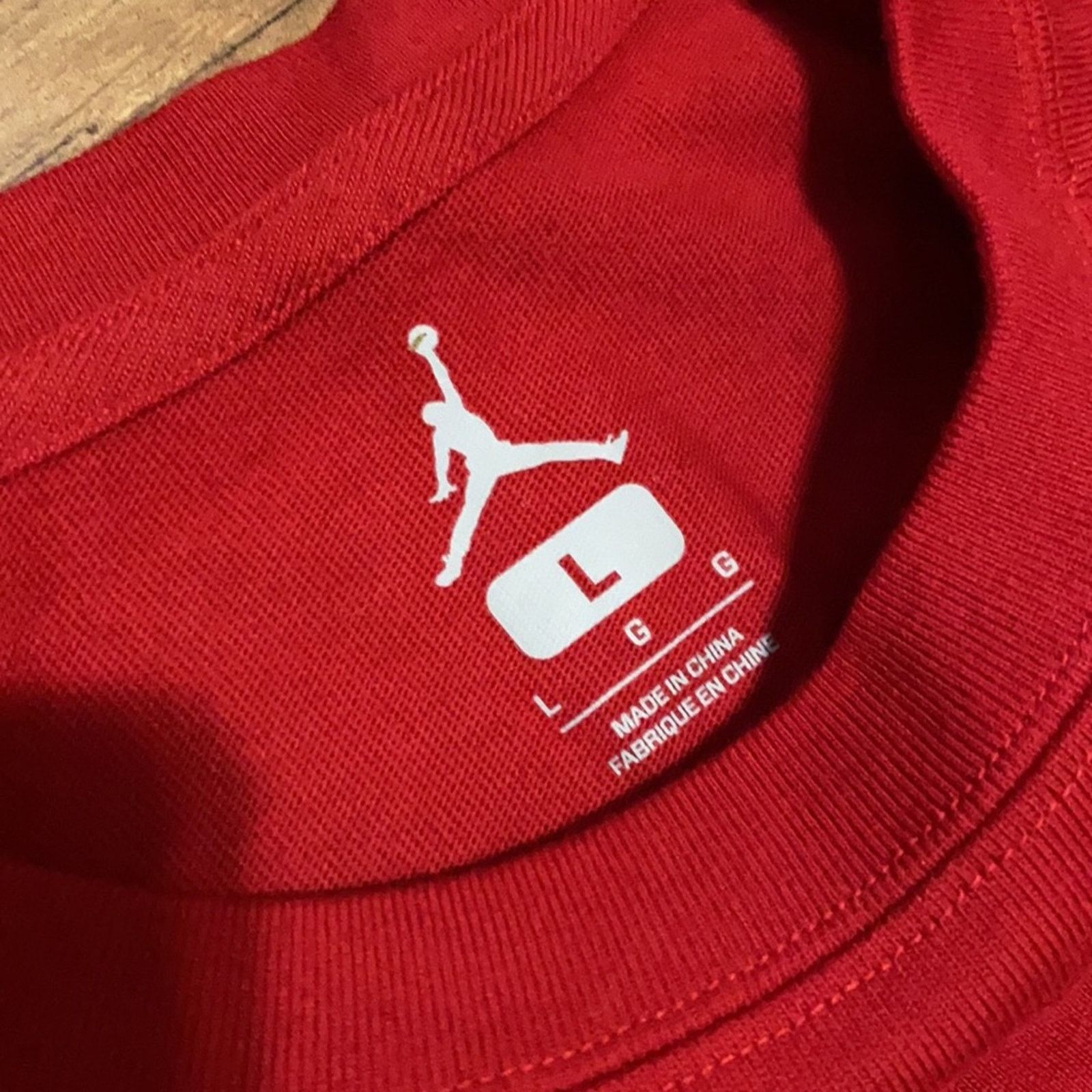 Jordan Brand 2015 Air Jordan wings double layered short sleeve Size US L / EU 52-54 / 3 - 11 Thumbnail