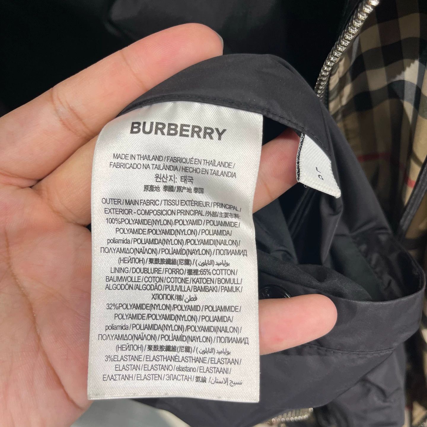 Burberry Burberry Classic Check Double-Faced Hooded Jacket L 95New Size US L / EU 52-54 / 3 - 6 Thumbnail