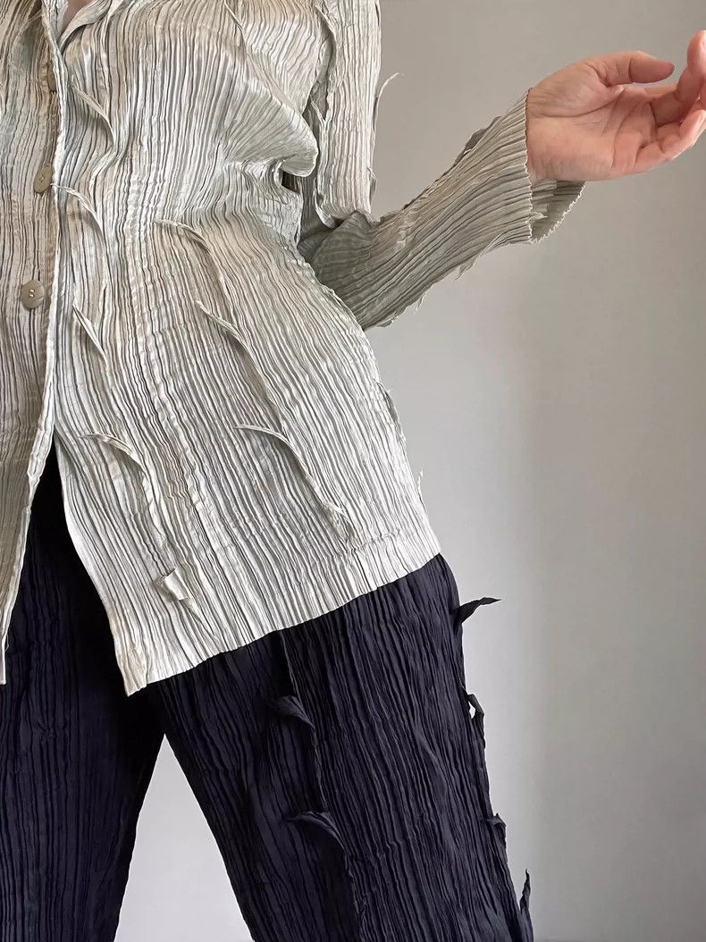 Issey Miyake Issey Miyake Dragon beard Coat Size M / US 6-8 / IT 42-44 - 2 Thumbnail