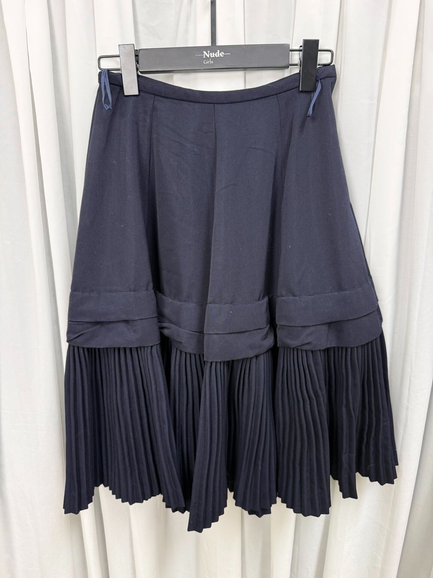 Comme des Garcons Comme des Garcons 90s Pleated Panel Skirt Size 26" / US 2 / IT 38 - 1 Thumbnail