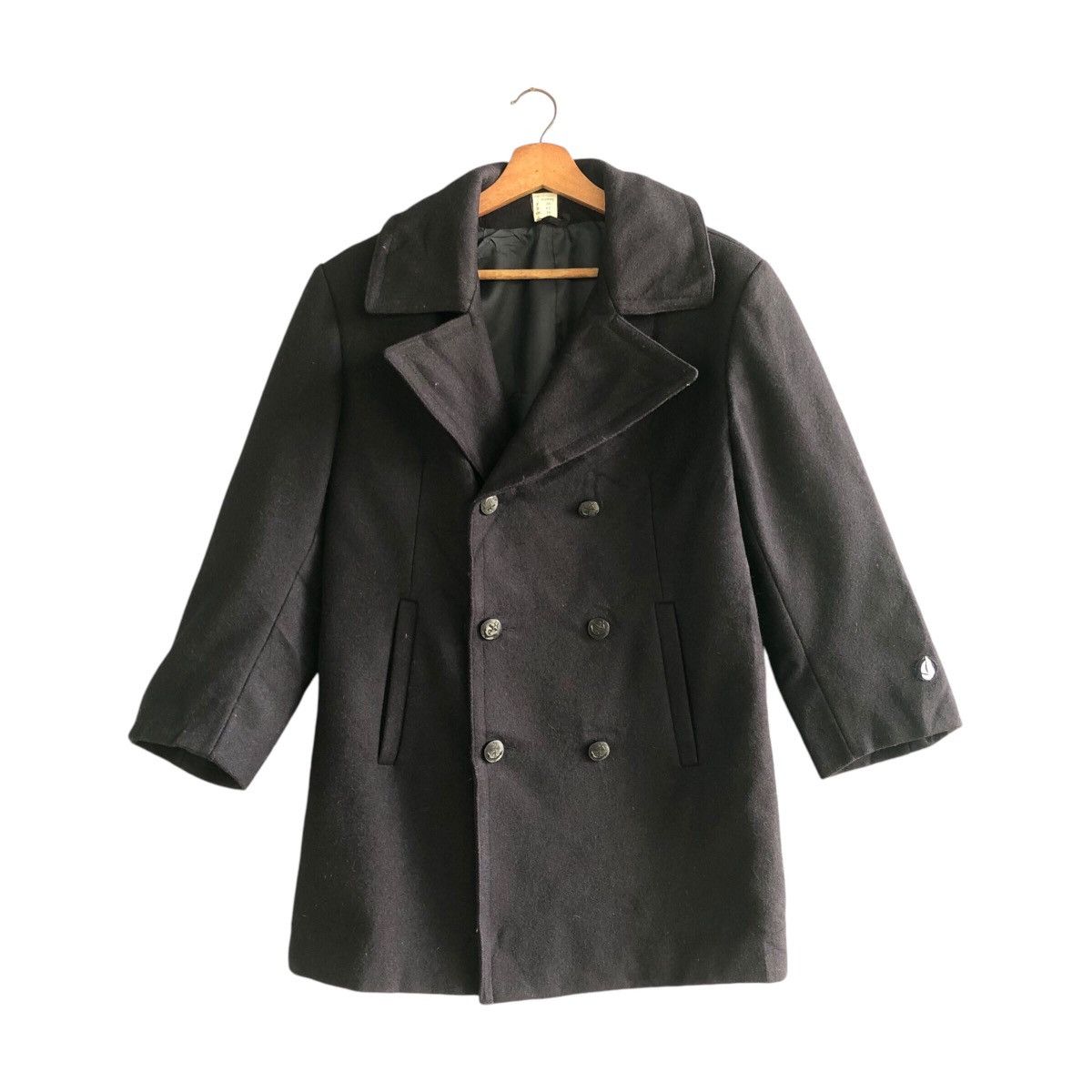 Vintage Michel Beaudouin Black Vintage Duffle Coat Size M Size US M / EU 48-50 / 2 - 1 Thumbnail