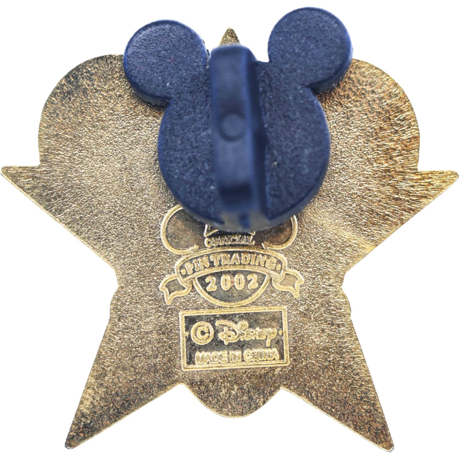 Disney Disney Mickey Mouse Head on Yellow Star Hollywood 2002 Pin Size ONE SIZE - 6 Thumbnail