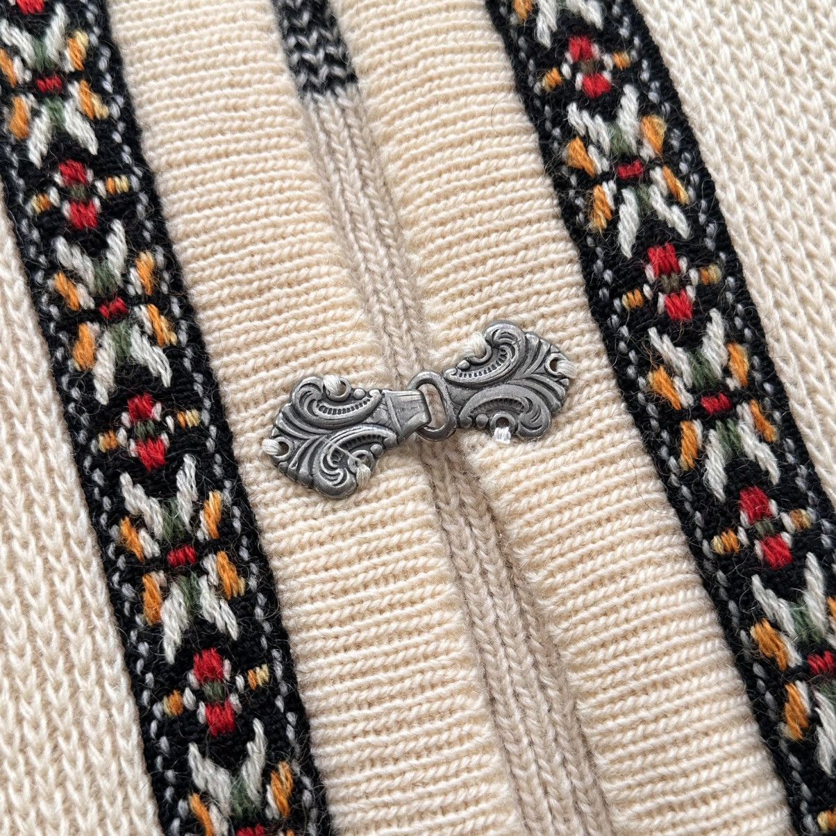 Dale Of Norway 80s 90s Nordic Pattern Knit Cardigan Vintage Dale Of Norway Size US L / EU 52-54 / 3 - 9 Thumbnail