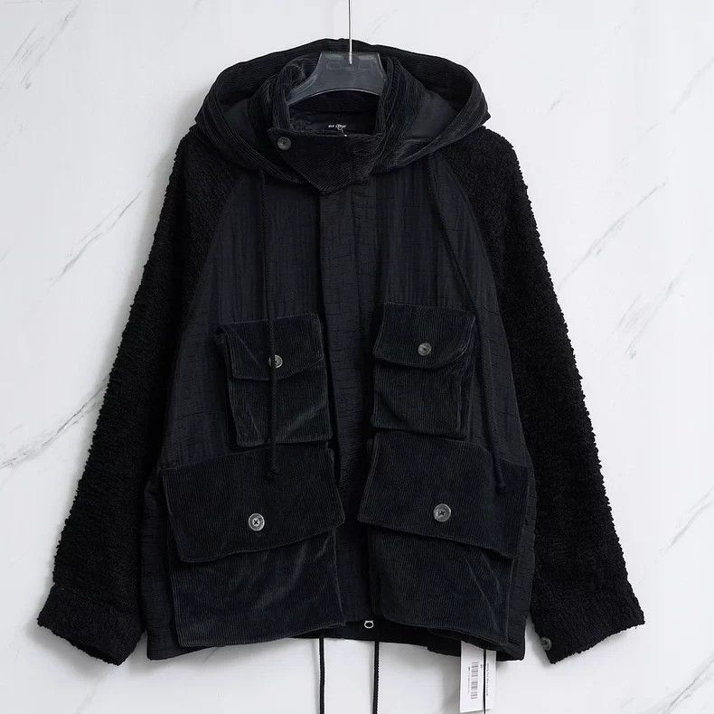 Song For The Mute Song For The Mute Patchwork Hooded Jacket Size US S / EU 44-46 / 1 - 1 Thumbnail