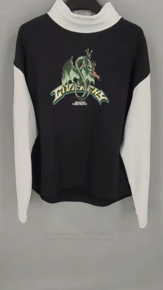 Givenchy Givenchy Pattern Printed Oversized Long Sleeve Hoodie Size US XS / EU 42 / 0 - 1 Thumbnail
