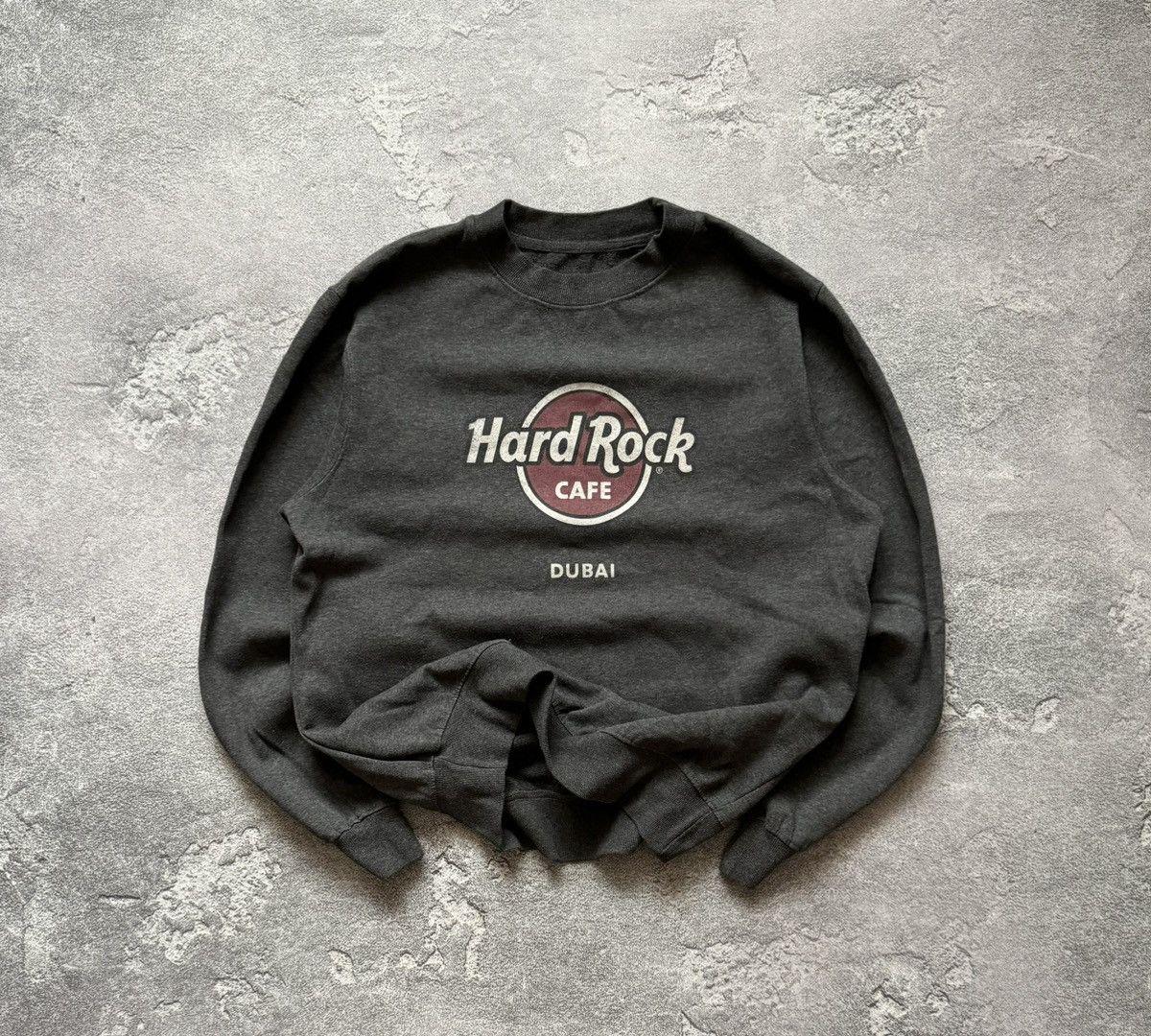 Hard Rock Cafe × Vintage Hard Rock Cafe Dubai L big logo sweatshirt jumper pullover Size US L / EU 52-54 / 3 - 1 Thumbnail