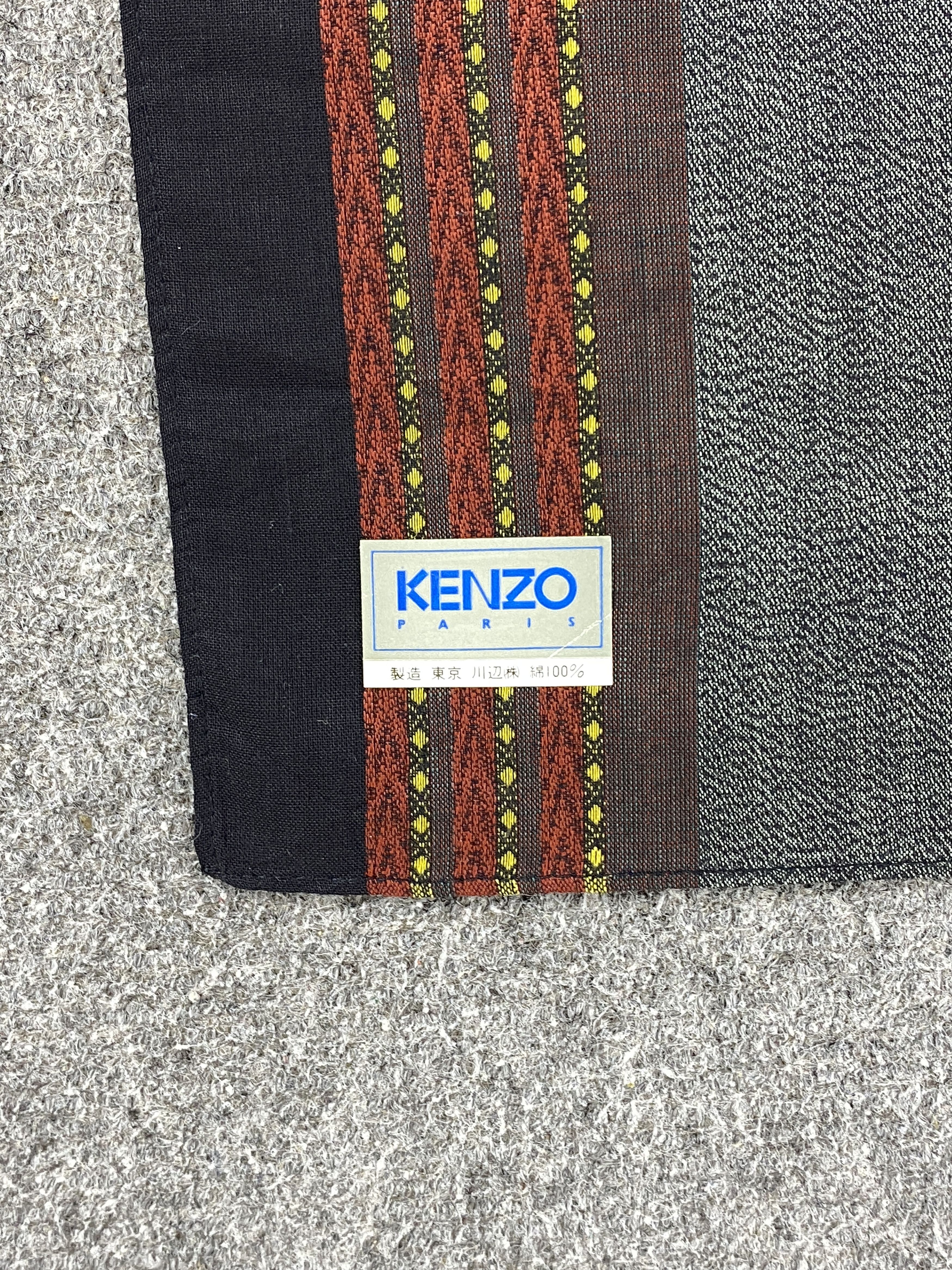 Kenzo Vintage Kenzo Handkerchief / Neckerchief KT0260 Size ONE SIZE - 9 Thumbnail