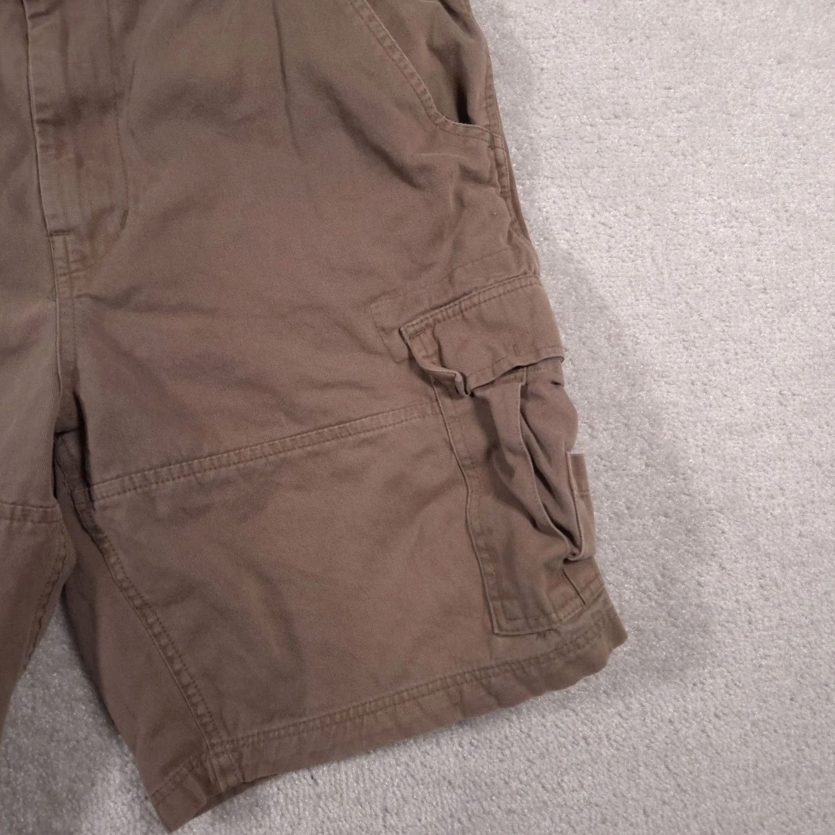 Vintage Steve & Barry's Cargo Shorts Mens 34 Classic Utility Pockets Outdoor Brown 100% cotton Casual Men Size US 34 / EU 50 - 4 Thumbnail
