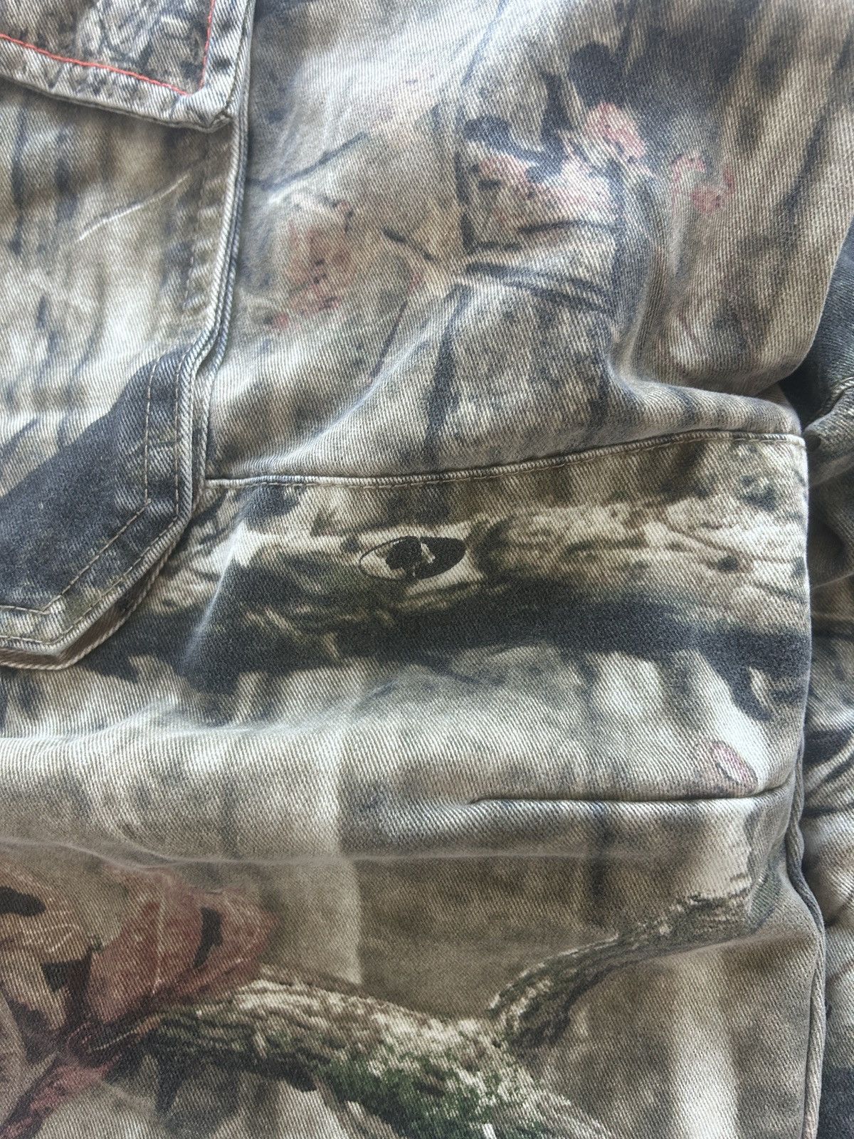Mossy Oaks × Vintage Vintage Y2K Mossy Oak Cargo Pants Baggy Fit Size US 36 / EU 52 - 3 Thumbnail