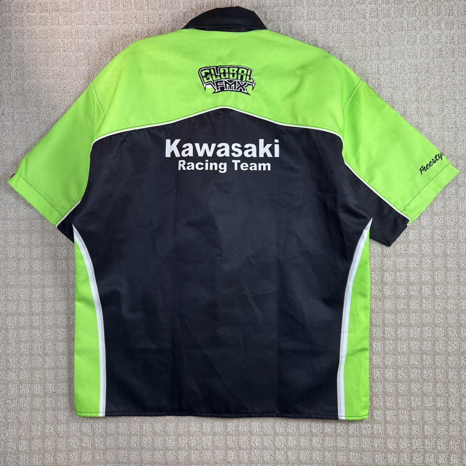Other Kawasaki Racing Team button up short sleeve shirt XL Size US XL / EU 56 / 4 - 7 Thumbnail