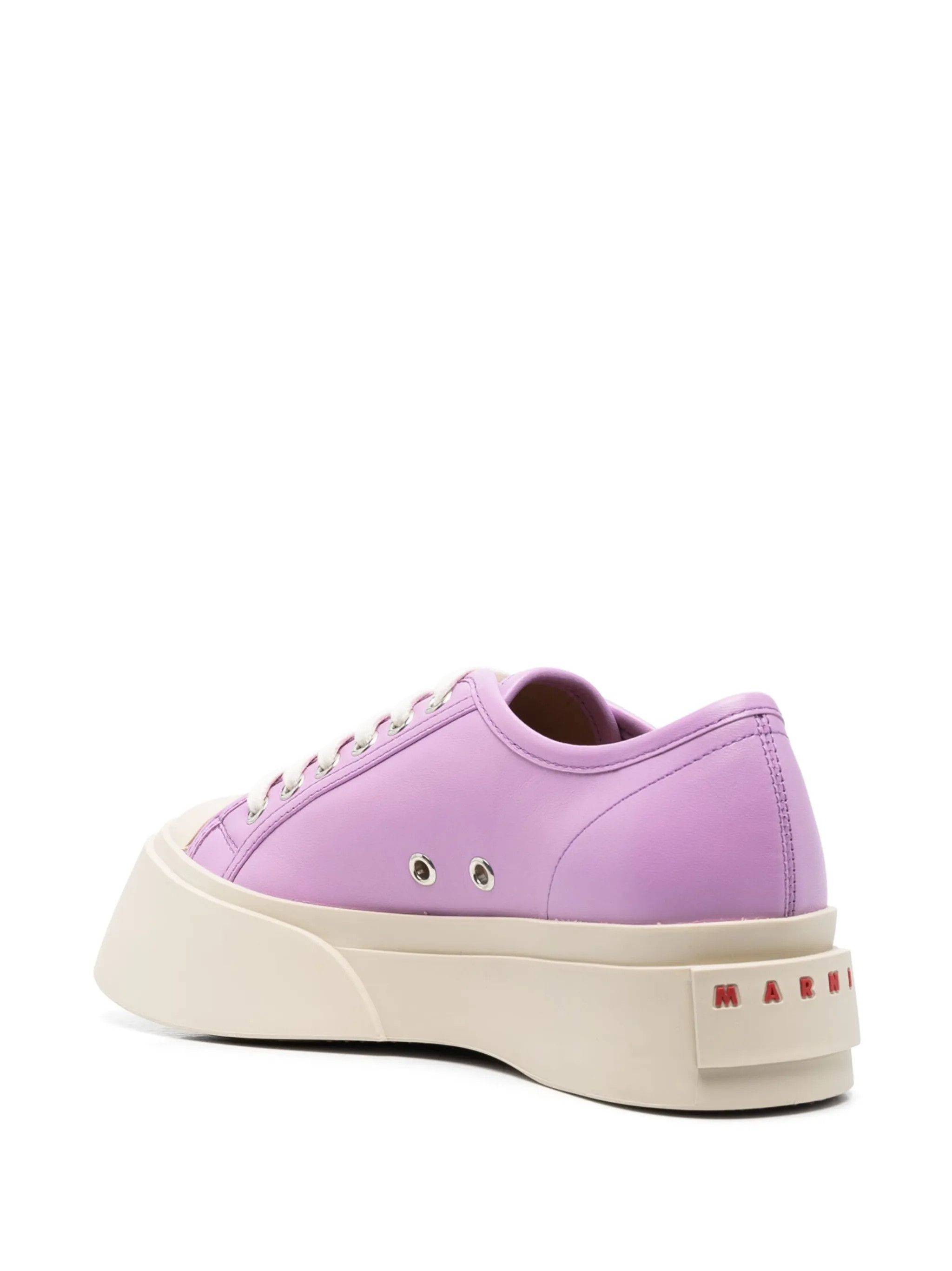 Marni o1f1d3z0525 Pablo Flatform Sneakers in Purple/Beige Size US 9 / IT 39 - 3 Thumbnail