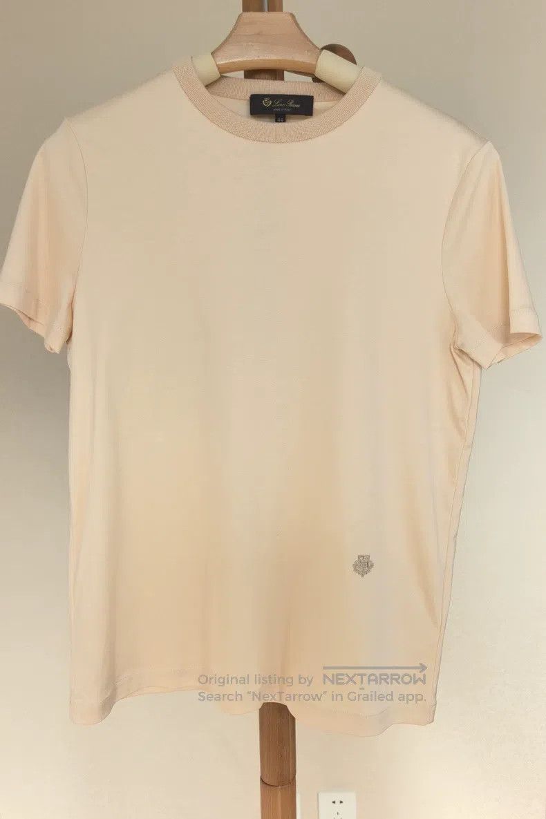 Loro Piana Loro Piana Classic cotton T-shirt Size M / US 6-8 / IT 42-44 - 1 Thumbnail