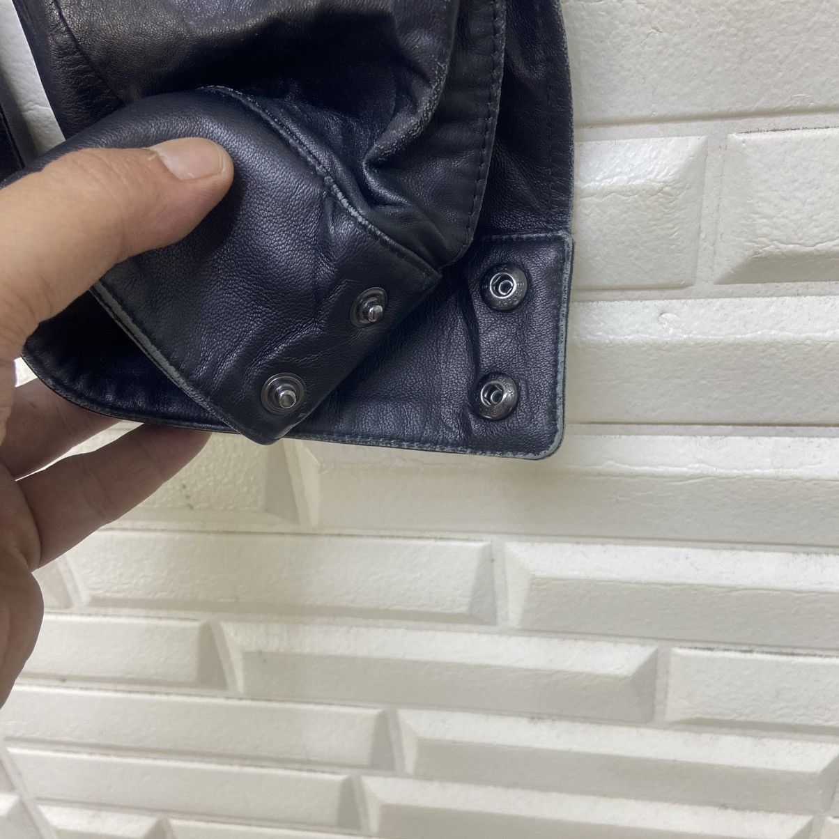 Theory Japanese Brand Theory Leather Jacket Size S / US 4 / IT 40 - 12 Thumbnail