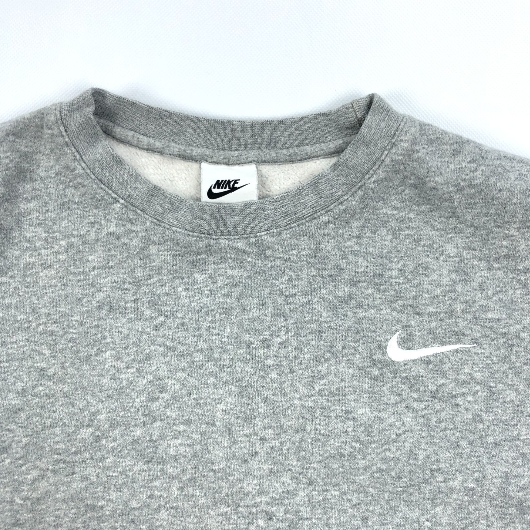 Nike Nike Crew Neck Men M NSW Club Fleece Essentials Sweatshirt Gray Size US M / EU 48-50 / 2 - 2 Thumbnail