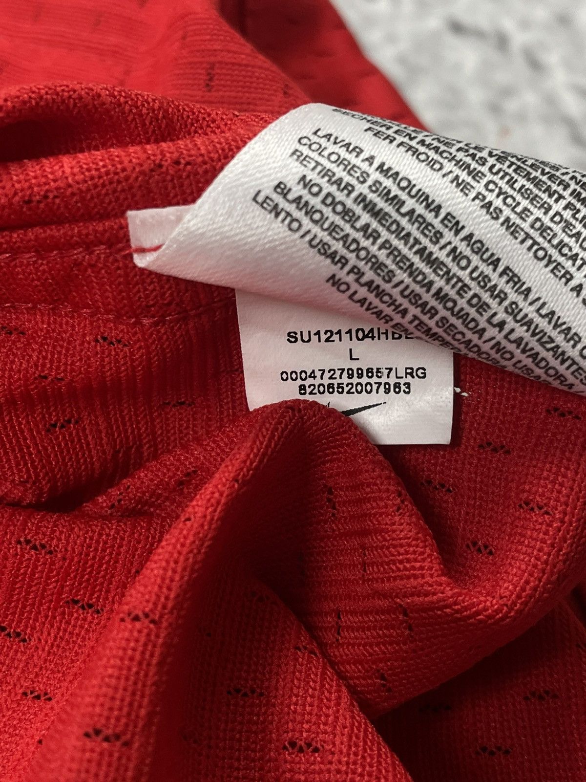 Nike Nike L Kansas City Chiefs #25 Jamaal Charles NFL Jersey Red Size US L / EU 52-54 / 3 - 5 Thumbnail