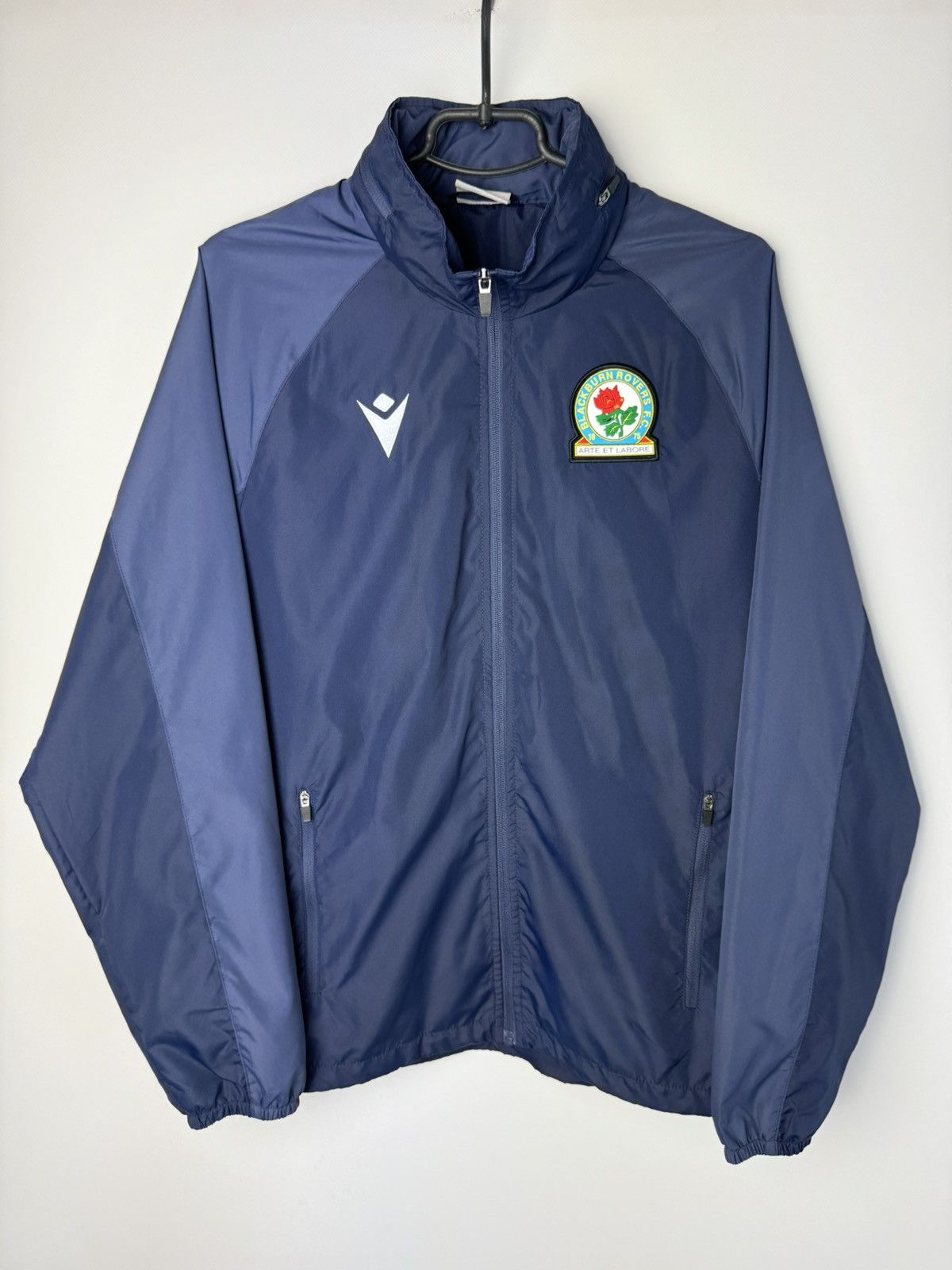 Macron Blackburn Rovers Training Track Jacket Windbreaker Macron Size US M / EU 48-50 / 2 - 1 Thumbnail