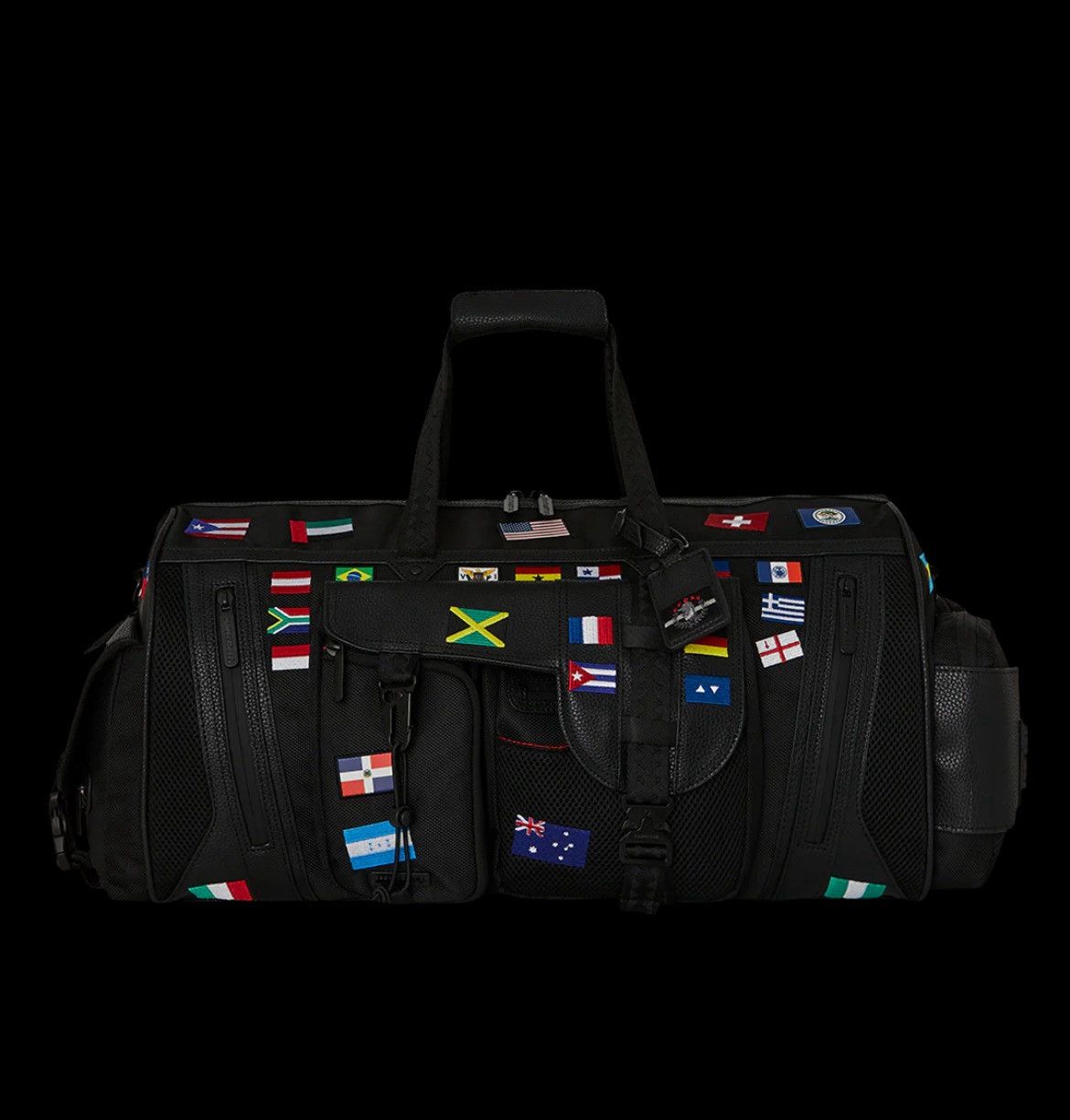 Sprayground JAMES FIRST CLASS GLOBAL FLAGS SPECIAL OPS FULL SIZE DUFFLE Size ONE SIZE - 1 Thumbnail