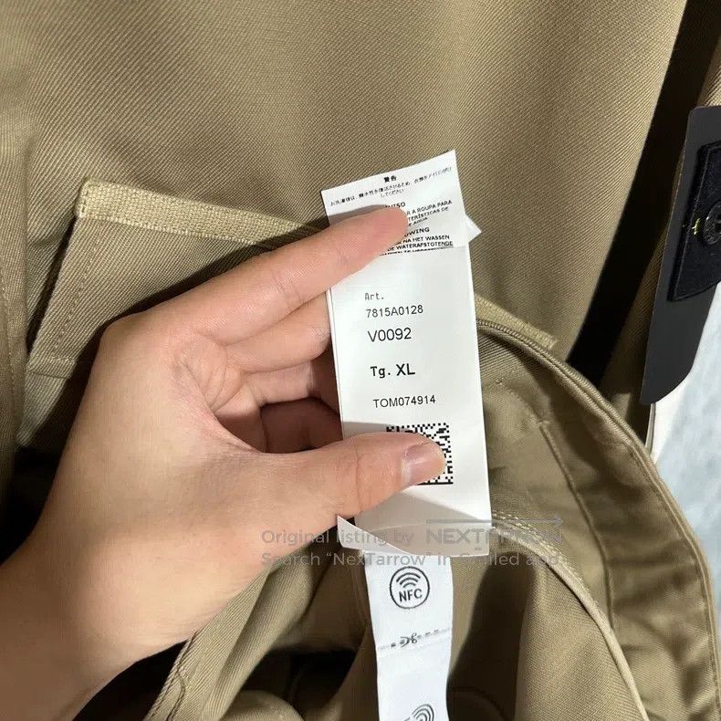 Stone Island Stone Island Business Jacket Coat Khaki XL Size US XL / EU 56 / 4 - 7 Thumbnail