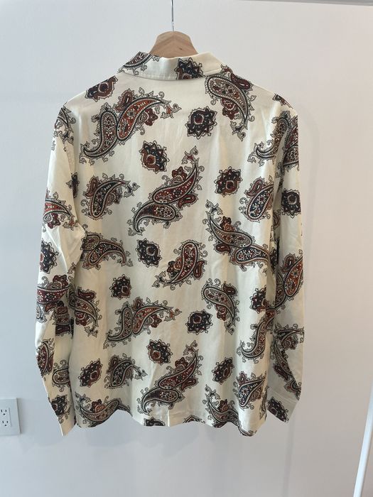 Kith Silk Paisley Thompson Camp Collar Shirt | Grailed