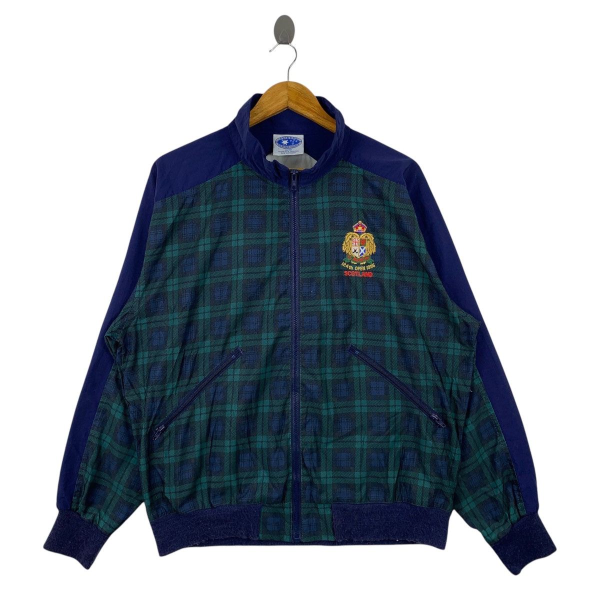 Vintage Vintage STARBUS Scotland St Andrew Checkered Light Jacket Size US XL / EU 56 / 4 - 1 Thumbnail