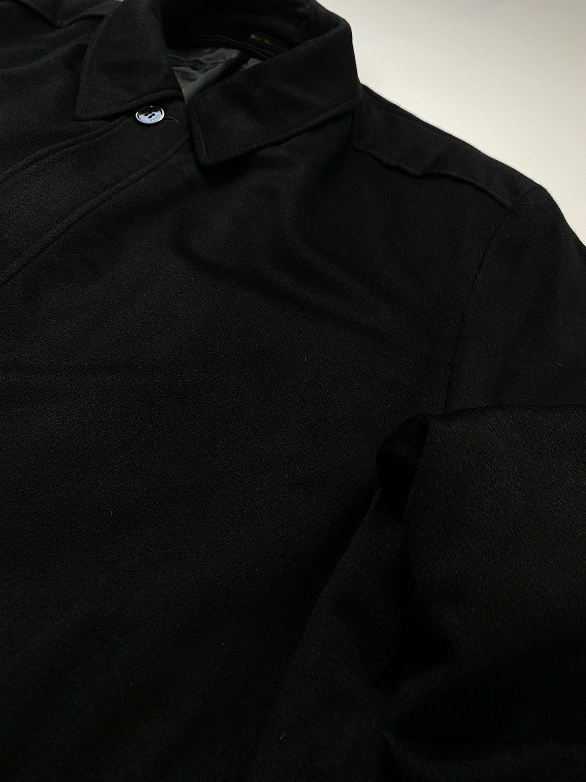 Vintage 🚨 Zilli LITHO NOIR vintage cashmere coat jacket black man 60 Size US XXL / EU 58 / 5 - 8 Thumbnail