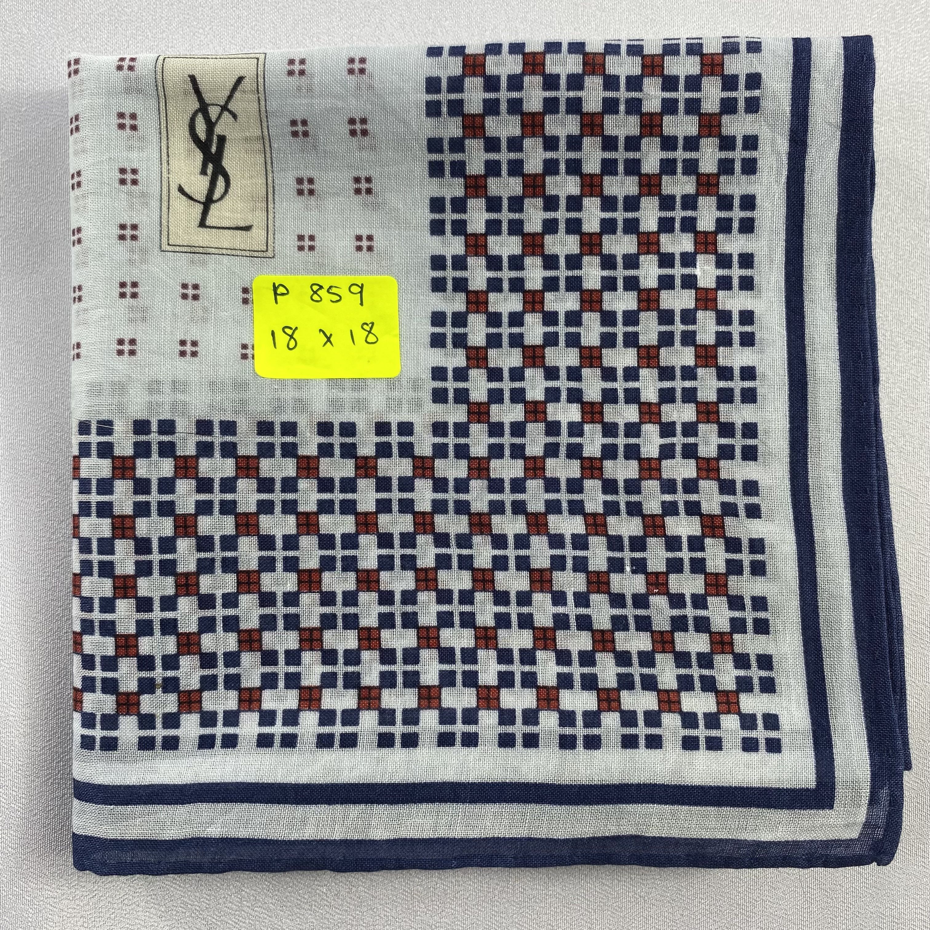 Vintage × Yves Saint Laurent Yves Saint Laurent Neckerchief / Handkerchief-P859 Size ONE SIZE - 6 Thumbnail