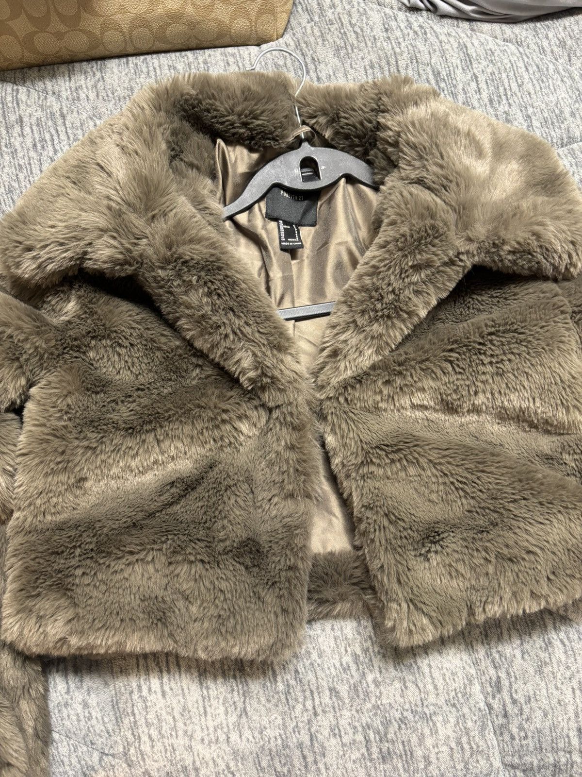 Vintage Faux Coat Size S / US 4 / IT 40 - 1 Thumbnail