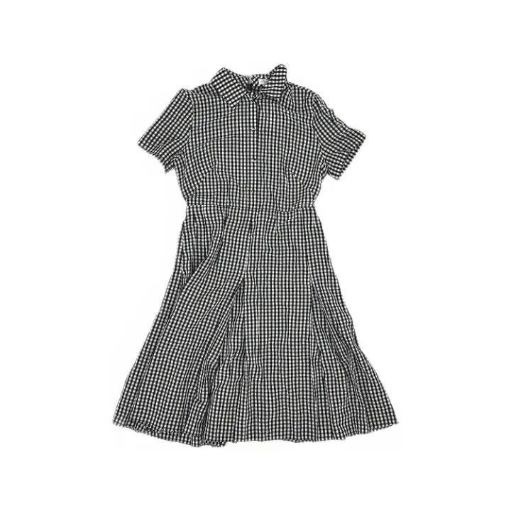 Dior Dior Casual Checkered Short Sleeve Dress 0079-2507 Size M / US 6-8 / IT 42-44 - 1 Thumbnail