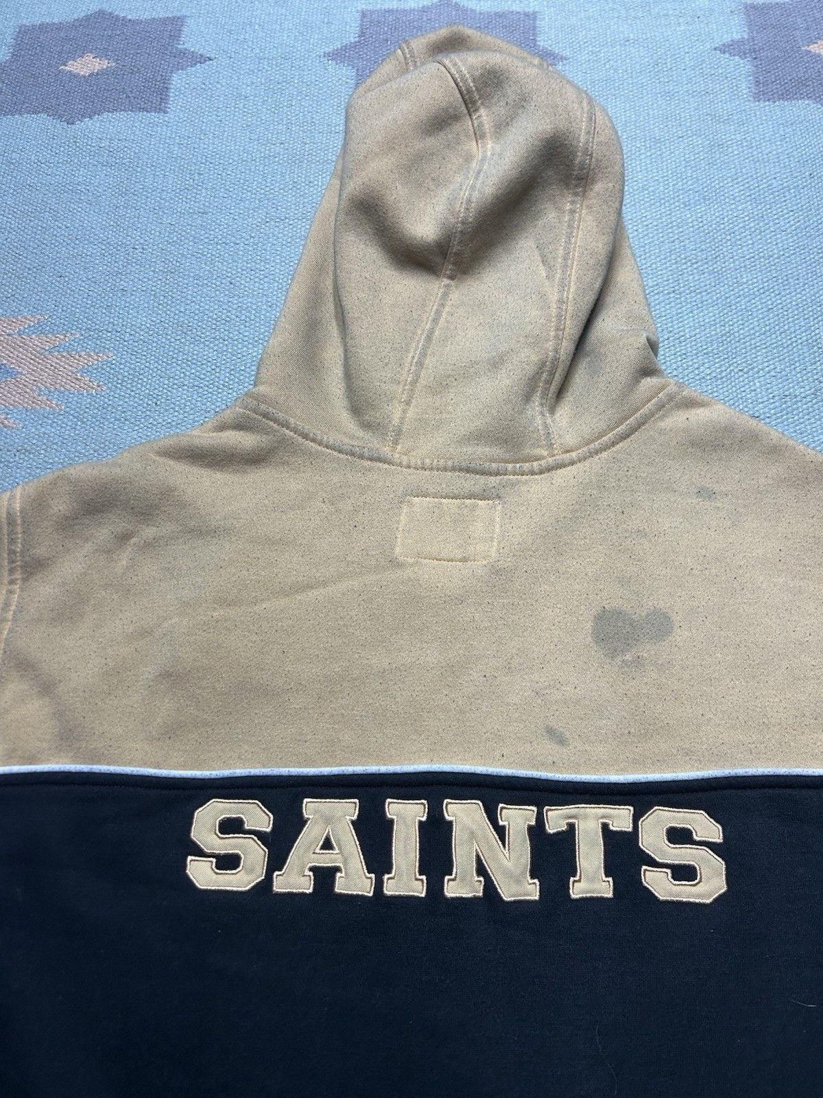 Vintage Starter zip hoodie New Orleans Saints football NFL 3XL Size US XXL / EU 58 / 5 - 10 Thumbnail
