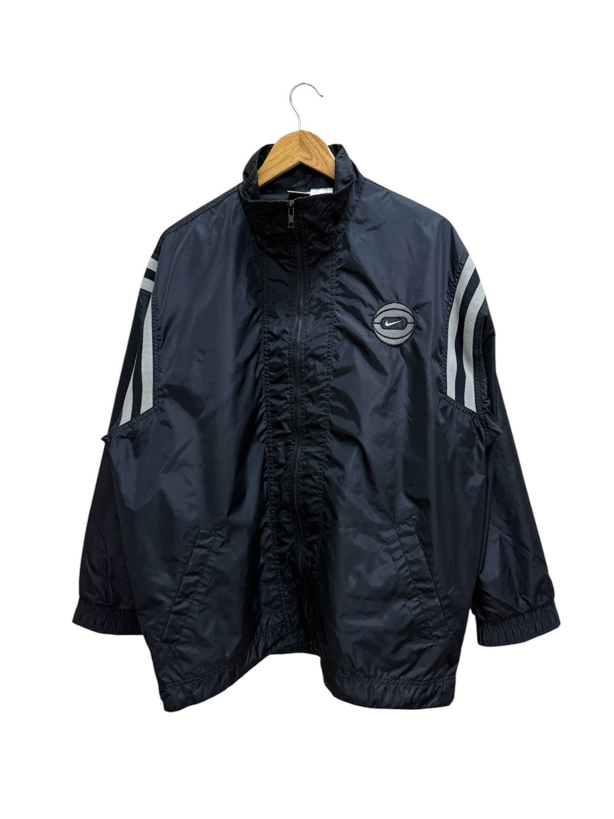 Nike Vintage 90s Nike Basketball Windbreaker Jacket Size US XXL / EU 58 / 5 - 1 Thumbnail