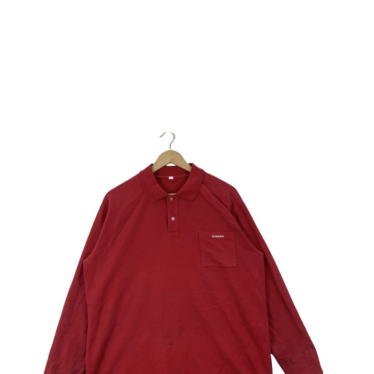 Nissan Vintage NISSAN RACING TEAM TRD Motorsport Polo Tee Shirt Size US XXL / EU 58 / 5 - 2 Thumbnail