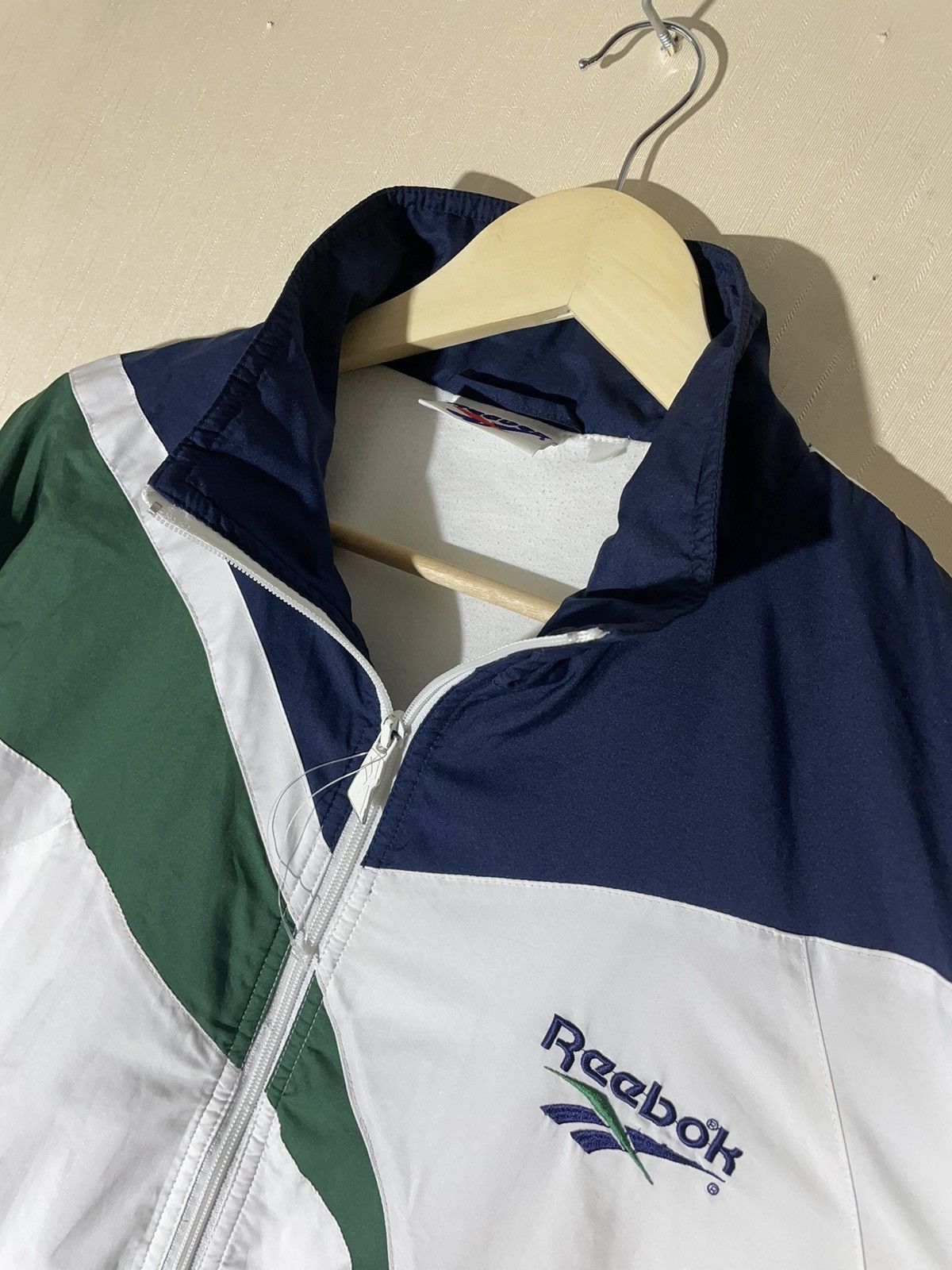 Reebok × Vintage Reebok vintage light jacket 90s Size US L / EU 52-54 / 3 - 4 Thumbnail