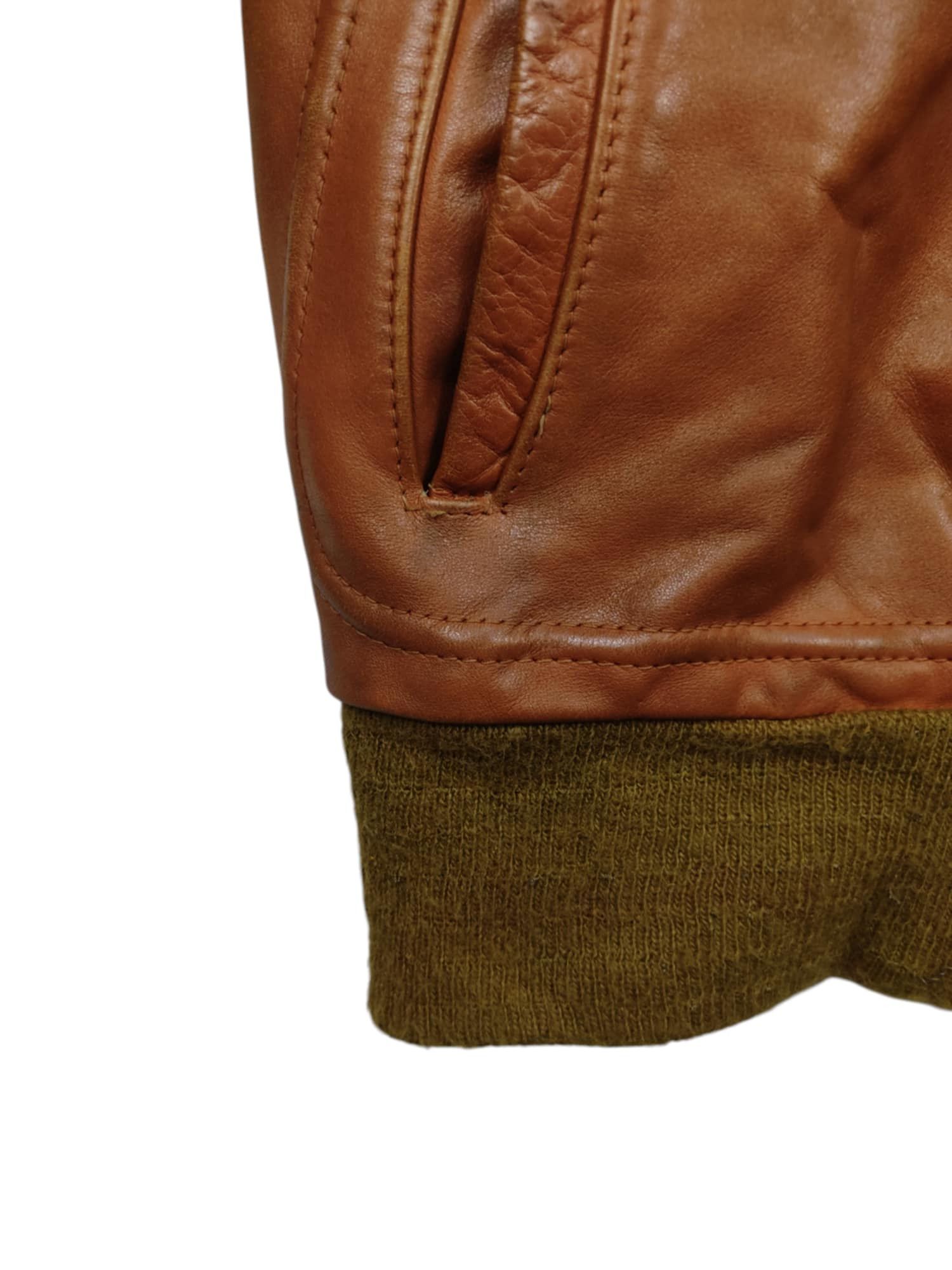 Schott VINTAGE 70s Schott A-2 Leather Flight Jackep Size US L / EU 52-54 / 3 - 6 Thumbnail